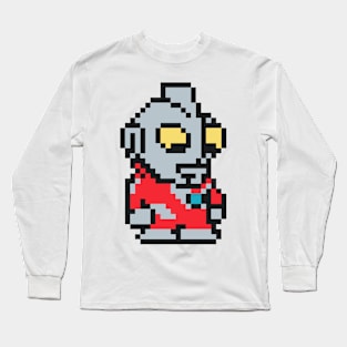 8-bit Ultraman Long Sleeve T-Shirt